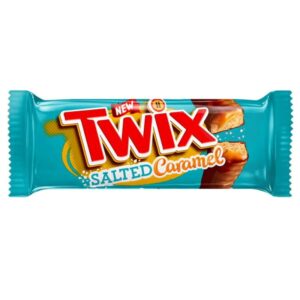 Twix Salted Caramel Chocolate Bar, 50g