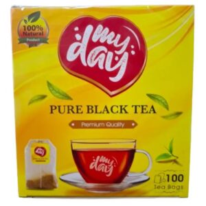 My Day Pure Black Tea, 100 Tea Bags