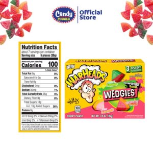 Warheads Wedgies Theatre Box, 99g