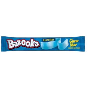Bazooka Chewz Raspberry Chew bar, 14g (24 Pack)
