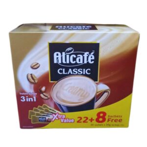 Alicafé Classic 3-in-1 Instant Coffee, 30×20g