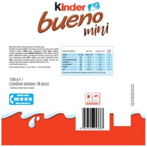Kinder Bueno Mini Chocolate Bites, 108g