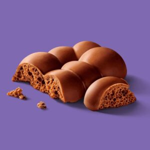 Milka Bubbly Alpine Milk Chocolate Bar, 90g