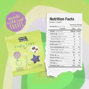 Freakin Healthy Apple Fruity Stars, 21g