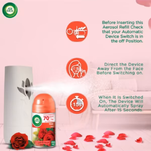 Air Wick Freshmatic Autospray Refill Rose Scent, 250ml