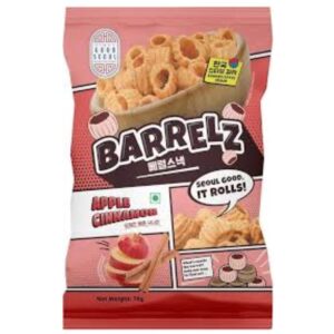 GOOD SEOUL Barrelz Apple Cinnamon Korean Snack, 70g