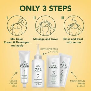 Wella Soft Color Natural Instincts Hair Color 7/7 Golden Brown