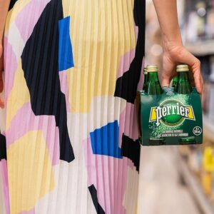 Perrier Sparkling Natural Mineral Water, 330ml