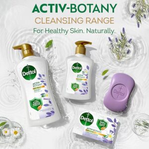 Dettol Activ-Botany Shower Gel & Body Wash, Green Tea & Bergamot Scent, 250ml