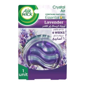 Air Wick Crystal Air Gel Contains Natural Essential Oils Eliminates Bad Odour like Cat Litter Smell Lavender Fragrance