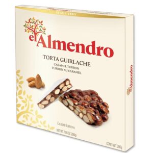 El Almendro Torta Guirlache Caramel Turron, 200g