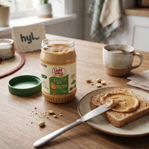 Gold Valley Omega-3 Peanut Butter, 454g