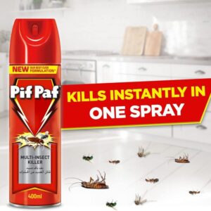 Pif Paf Mosquito & Flying Insect Killer, 3 x 400ml