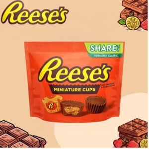 Reese's Minis Miniature Cups Milk Chocolate & Peanut Butter, 297g
