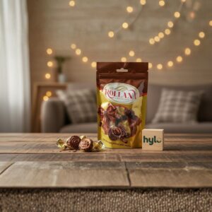 Rollana Chocolate Soft Chocolate Coated with Wafer, 240g