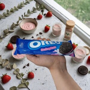 Oreo Strawberry Cream, 110.4g