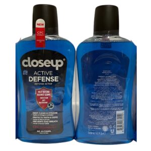 Closeup Active Defense Mouthwash, 500ml