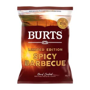 Burst Limited Edition Spicy Barbecue Potato Chips, 150g