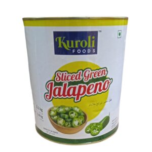Kuroll Foods Sliced Green Jalapeno, 3.1kg