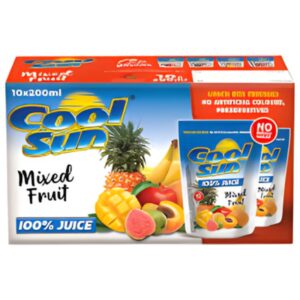 Cool Sun Mixed Fruit Juice, 10x200ml