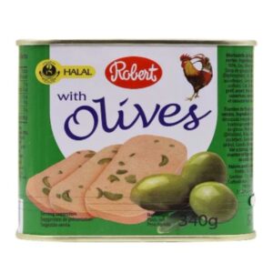 Robert Chicken Luncheon Meat with Olive, 340g