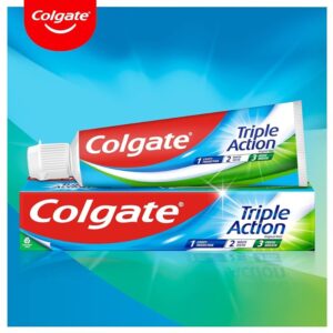 Colgate Triple Action Fluoride Toothpaste, 125ml