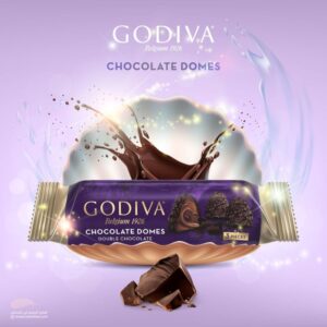 Godiva Chocolate Domes Double Chocolate, 30g