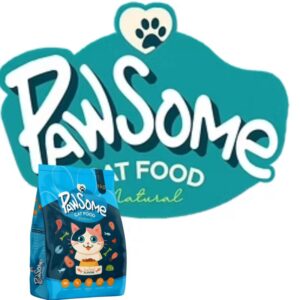 PawSome Natural Seafood Flavor Cat Food, 1kg
