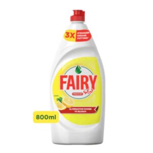 Fairy Max Plus Dishwashing Liquid Lemon, 800ml
