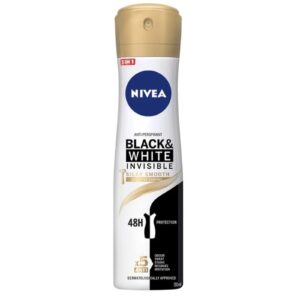 NIVEA Black & White Silky Smooth Women Deodorant Spray, 150ml