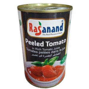 Rasanand Peeled Tomatoes in Rich Tomato Juice, 400g