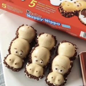 Kinder Happy Hippo Cocoa Biscuits, 103.5g