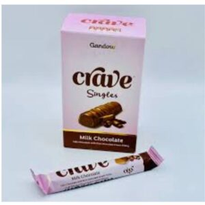 Gandour Crave Singles Milk Chocolate Bars, 348g