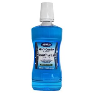 Beauty Formulas Anti-Cavity Fluoride Mouthwash Clean Cool Mint, 500ml