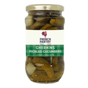 French Pantry Gherkins Pickled Cucumbers, 350g