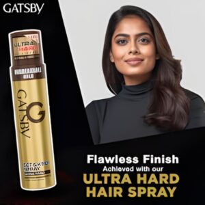 Gatsby Set & Keep Ultra Hard Hair Spray, 66ml