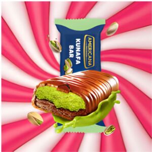 Americana Premium Kunafa Bar Pistachio, 5x35g