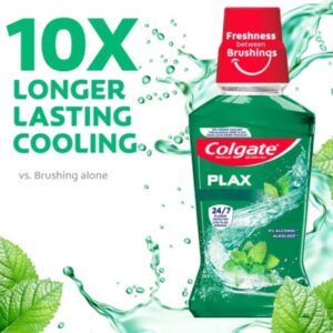 Colgate Plax Fresh Mint Mouthwash, 250ml