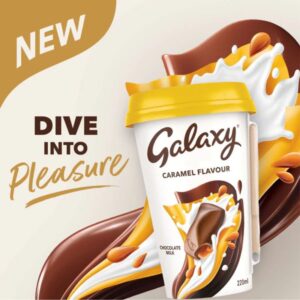 Galaxy Chocolate Milk  Caramel Flavour, 220ml