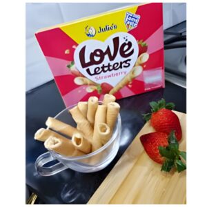 Julie's Love Letters Strawberry, 100g