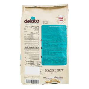 Delato Delicious Oat Cookies with Hazelnut Flavor, 100g