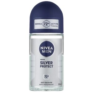 NIVEA Men Silver Protect Deodorant Roll-On, 50ml