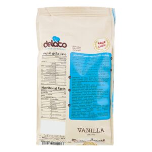 Delato Delicious Oat Cookies with Vanilla Flavor, 100g