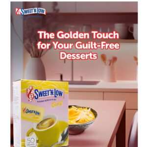 Sweet'N Low Gold,80g (100 Sachets)