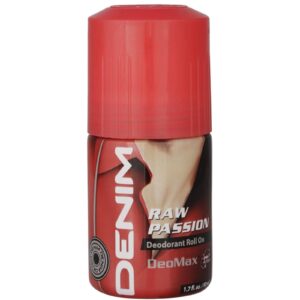 Denim Raw Passion Deodorant Roll-On for Men Multi Smell, 50ml