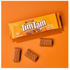 Arnott's Tim Tam Chewy Caramel Biscuits, 175g