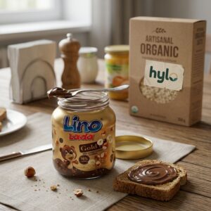 Lino Lada Gold Hazelnut & Cocoa Spread, 350g