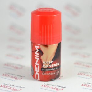 Denim Raw Passion Deodorant Roll-On for Men Multi Smell, 50ml