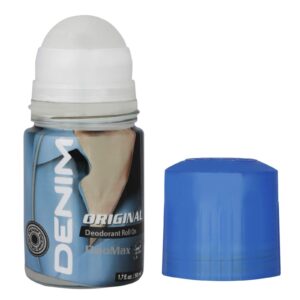 Denim DeoMax Original Deodorant Roll-On for Men, 50ml