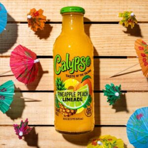 Calypso Pineapple Peach Limeade, 473ml